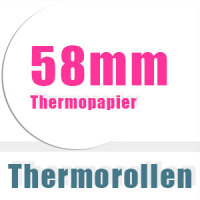 Thermorollen 58mm Breite